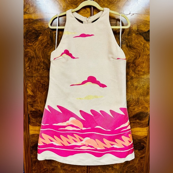 Anthropologie Dresses & Skirts - Hutch Anthropologie Sunset Jacquard T Back Shift Dress XL